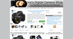 Desktop Screenshot of joesdigitalcamerashop.com